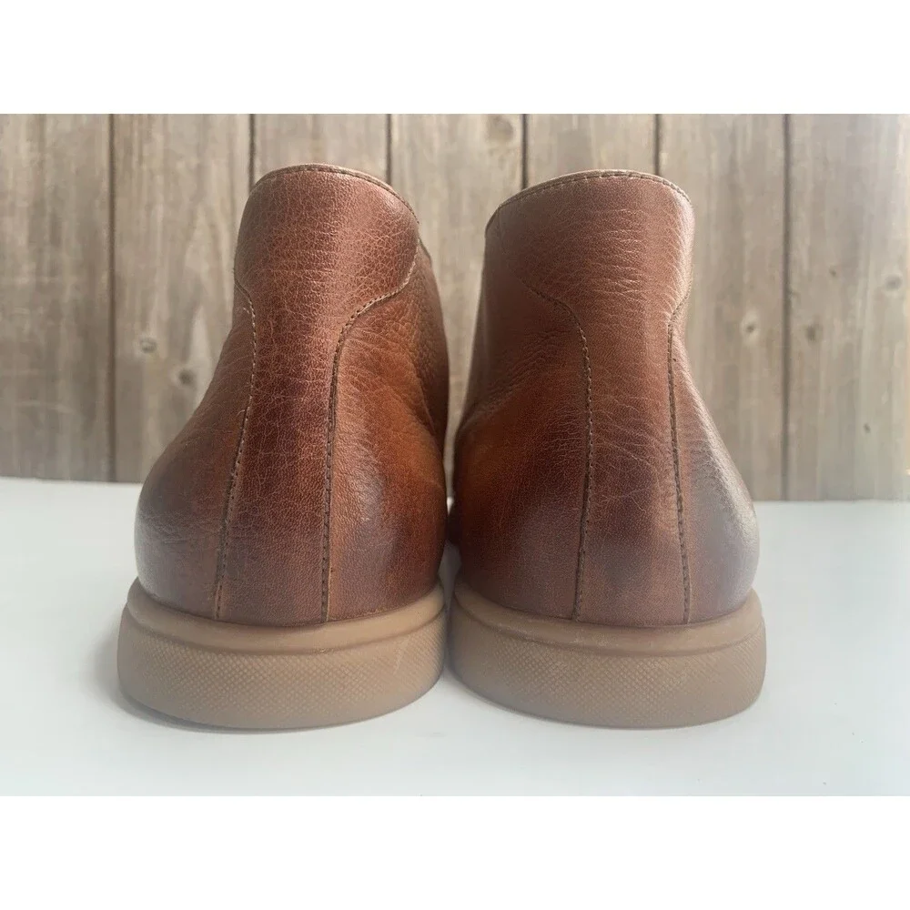 Alan Payne Bravo Calfskin Boots Mahogany Men’s Size 10.5 Made In Brazil